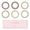 カラコン チェリッタ ワンデー cheritta 1day【1箱10枚入】PWR：-00.00／COLOR：チアリーヌード