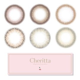 カラコン チェリッタ ワンデー cheritta 1day【1箱10枚入】PWR：-00.00／COLOR：チアリーヌード