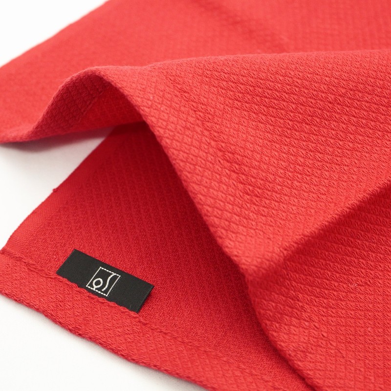 Dish Towel Sommelier Cross, Red, 14.2 x 27.6 inches (36