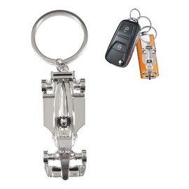 Garegce Metal Racing Car Keychain, Car Keyring, Gifts for Fans of Racing, Fathers Day, Christmas Birthday Gift