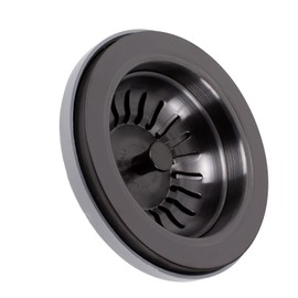 Universal Valve Black Satin for Sinks