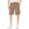 Dickies Men's Flex Regular Fit Plaid Flat Front 11in Shorts,