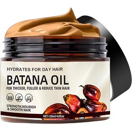 Batana Oil for Hair Growth, Natural Pure Dr Sebi Batana Hair Oil from Honduras, Anti Hair Loss, Prevent Hair Eliminates Split Ends for Men & Women, 4.05 FL oz