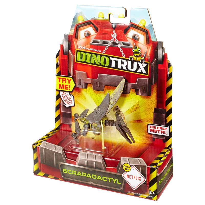 Dinotrux Diecast Scrapadactyl Vehicle
