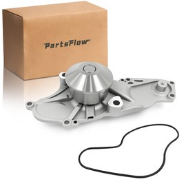 PartsFlow AW9383 Engine Water Pump & Gasket Compatible with 1997-2003 ACURA CL,1998-2002 HONDA ACCORD,1999-2004 HONDA ODYSSEY SOHC OHV, 6Cyl 3.0L 3.2L 3.5L