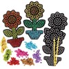 Baker Ross FE198 Sunflower Sequin Art Kits - Pack of