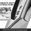 Motorcycle Mirrors for Handlebars, Chrome Adjustable Motorcycle Rearview Mirrors Competible
