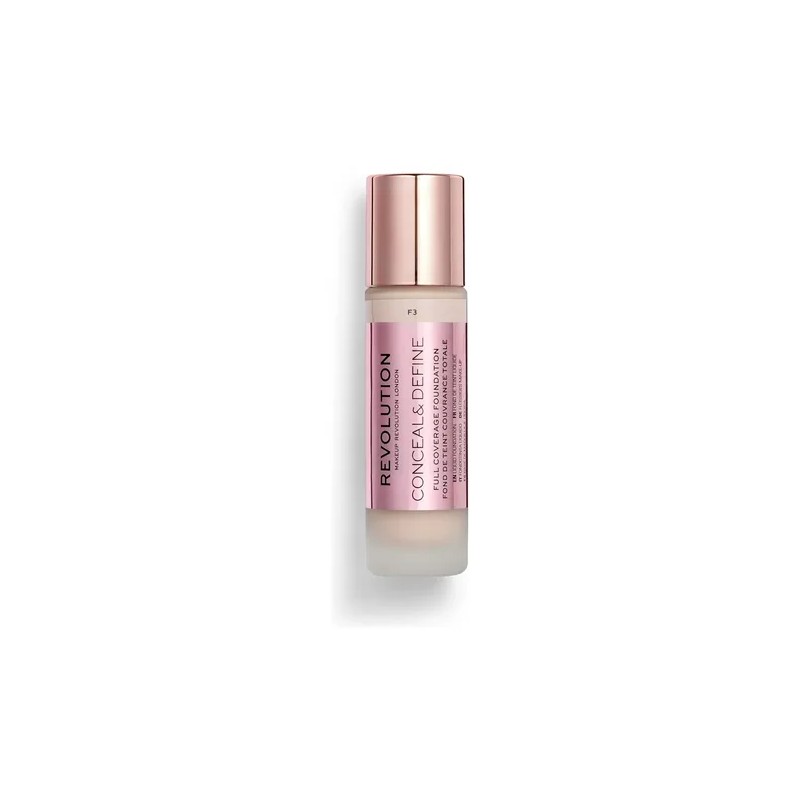 Revolution, Conceal & Define Foundation, Cobertura Completa,