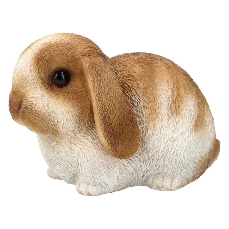 Figuren Shop GmbH Garden Rabbit Figurine - Weatherproof & Hand-Painted