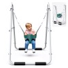 Hapfan Toddler Swing Set with Heavy Duty Foldable Stand Baby