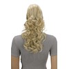CAISHA by PRETTYSHOP 18" Hairpiece Ponytail Extensions Voluminous Wavy Blond