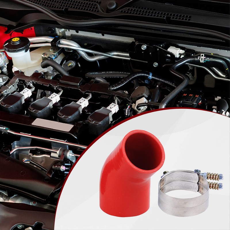 FGJQEFG Heavy Duty Silicone Intercooler Boot Kit Compatible with Dodge