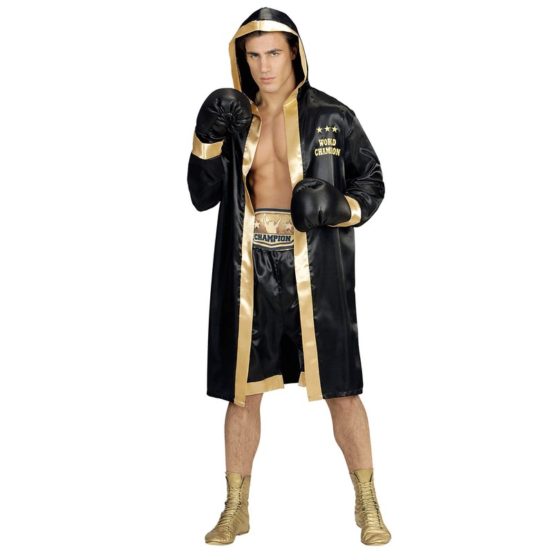 Widmann 11011292 Adult Boxer World Champion Costume, Multicoloured, M-L