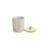 Tranquillo Storage Tin with Lid Hand Printed Ceramic Traditional 8