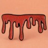 *Glitter* Dripping Blood Enamel Pin - Drip Slash Wound Gash