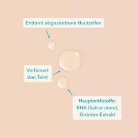 colibri skincare 2% BHA Peeling 30 ml Travel Size - Salicylic Acid Peeling for All Skin Types - Chemical Exfoliant for the Face to Reduce Pimples & Blackheads - Helps Reduce Pores