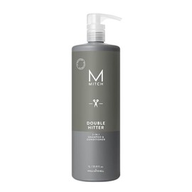 MITCH by Paul Mitchell Double Hitter Champú y acondicionador 2 en 1 para hombres, para todo tipo de cabello