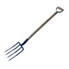 Muller Garden Digging Spading Fork - Professional 4 Bayonet Prong