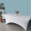 Namvo Stretch Tablecloth, 6 ft Rectangular Spandex Dining Table Cloth,