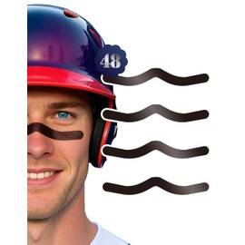 Eye Black Stickers, Football Baseball Softball Face Stickers Lacrosse Fans Eye Strips for Party Game Sport Supplies