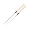 Stainless Steel Chopsticks Japanese Sushi Chopstick with Wood Handle Kitchen