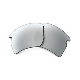 Oakley Original Flak 2.0 XL OO9188 Chrome Iridium Polarized REPLACEMENT Lenses + BUNDLE with Designer iWear Care Kit