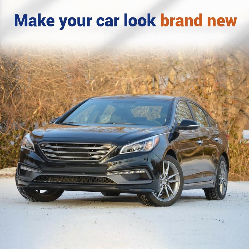GXYWADY Front Bumper Cover Replacement for Sonata 2.4L 2015 2016