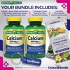 Choice Bundle Spring Valley Calcium Bone Health Dietary Supplement Tablets