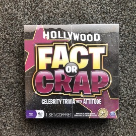 Spin Master Games Hollywood Fact or Crap Celebrity Trivia Game Party Fun New/Sealed