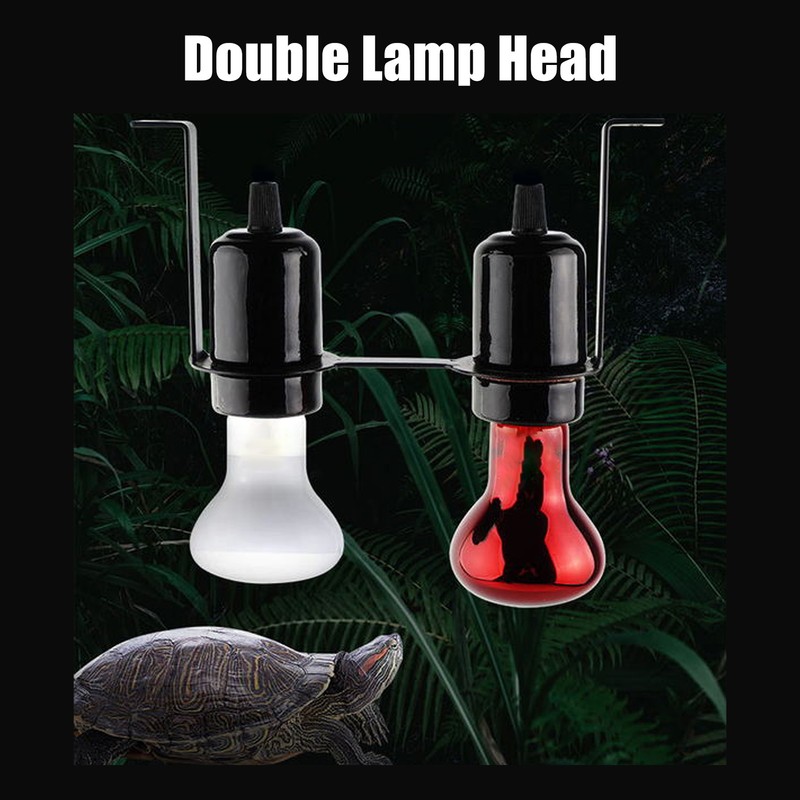 Reptile Ceramic Heat Lamp Holder Load 300W E27 Base Bulb