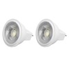 2Pcs MR11 Light Bulb High Brightness 3W 110V Faster Heat