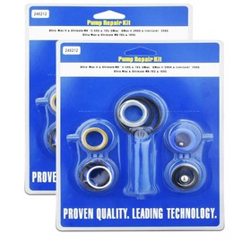 Qarmijaer 248212 Pump Repair Kit for GracoAirless Paint Sprayer Ultra Max II 695 795 LineLazer 3900 Aftermarket 2Set