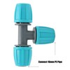 Tomotato 20 St1ck T-St1ck Gartenschlauch Wasserrohr Verbinder, 16mm Rohrverschraubungen mit