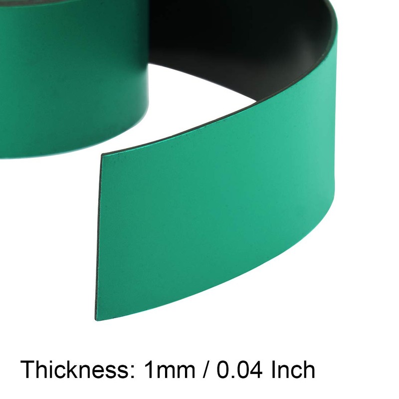 sourcing map 2 Pcs Dry Erase Magnetic Strip 1 Inch