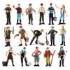 16Pcs People Figurines Model Little Farmer People Figures Realistic Hand