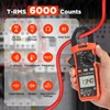 PowerBear Digital Clamp Meter Multimeter 6000 Counts for AC/DC Current