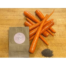 Little Finger Carrot Seeds for Planting in Garden or Greenhouse 1000 Count Heirloom Non GMO Ships in Recycled Compostable Packaging by Forever Seed Store USA Grown