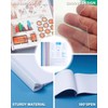ZEXIJOW Pack of 10 A4 Sheet Binders, Transparent A4 Sheet