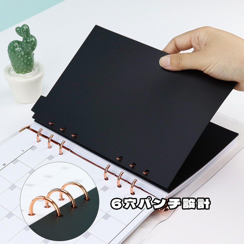 KENASTA A5 Personal Organizer Index Dividers 5 Stacks 6 Holes
