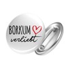 Huuraa Button Borkum in Love Badge with Name of Your