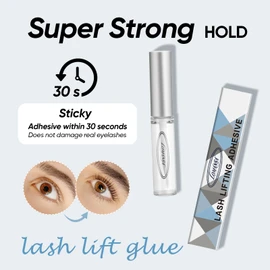Lomansa Lash Lift Glue 2PCS, Eyelash Lift Glue Adhesive Perming Rod Strong Fix for Lashes and Brows Curl