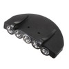 OSALADI 5 LED Clip-On Head Hat Light Cap Lamp Headlight
