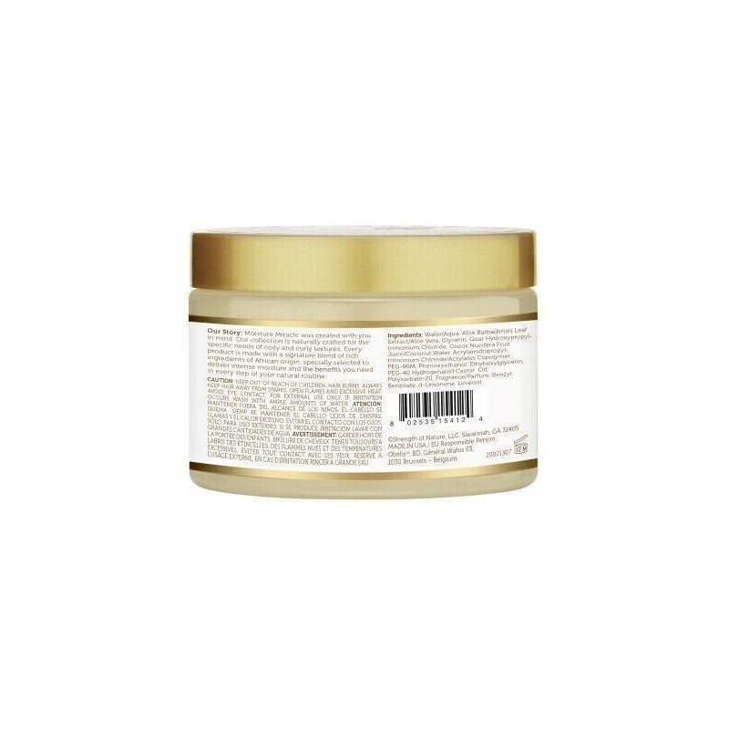 African Pride Moisture Miracle Pre-Shampoo - 12 oz - Aloe