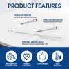 Turkey Baster with Silicone Suction Bulb, Stainless Steel Food Grade
