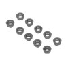 10PCS Black Coating Carbide Inserts Round CNC Turning Milling Inserts