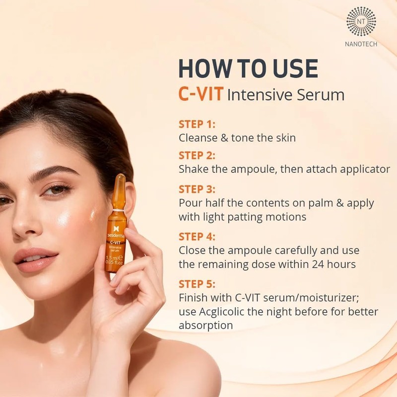 Sesderma C-Vit Ampolletas Intensive Serum Vitamina C 12% 10 ampolletas