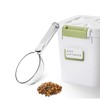 LivLab Mker Airtight Pet Food Storage Container Spoon, 150ml Capacity,Dry
