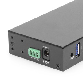 7-Port USB 3.2 Gen 2 Hub w/ 2 Type-C & 5 Type-A Ports, Surge Protection & Mounting Options