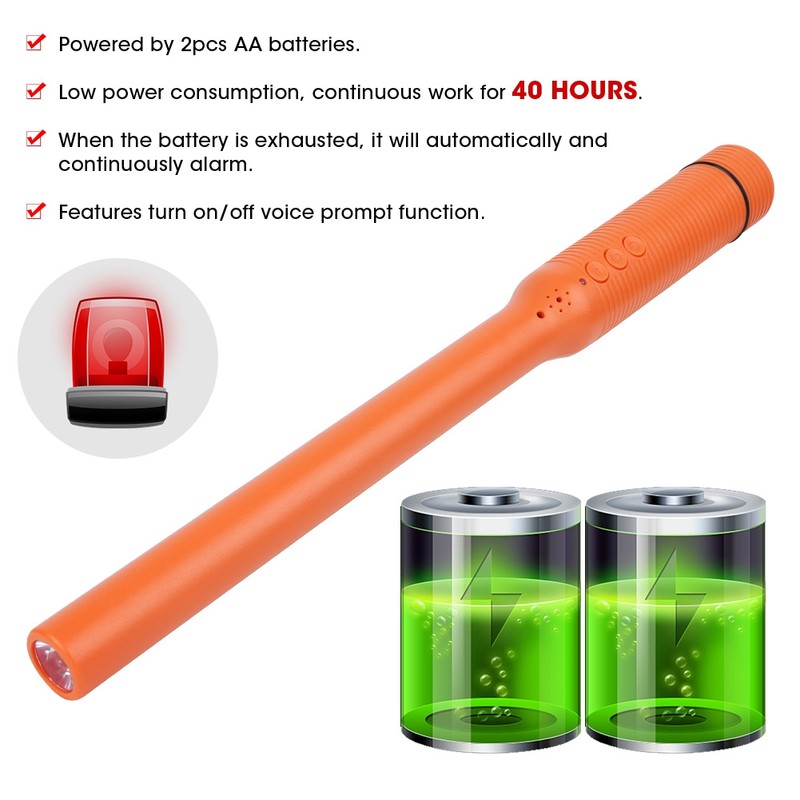 Portable Handheld Metal Detector Gold Pin Pointer High Sensitivity with