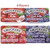 Assorted Jelly & Jam Cups – Single-Serve Apple, Grape, Strawberry